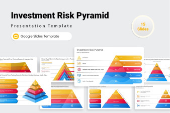 Investment Risk Pyramid Google Slides Presentation Template